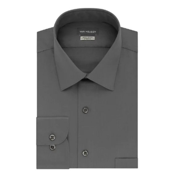 Van Heusen Other - Men's Van Heusen Slim-Fit Lux Sateen Stretch Sateen Dress Shirt